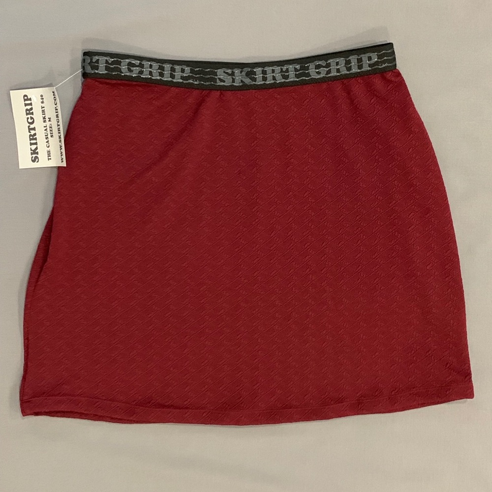 Skirt Grip - The Knit Skirt - maroon